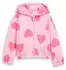 Tom Tailor Sweatjacke mit All-Over Print big pink heart print