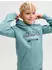 Jack & Jones Jjari Branding Sweat Hood Kapuzenpullover (12279744) mineral blau
