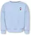 Only KMGSWEAT L/S Crew EMB Loose SWT NOOS Sweatshirt (64645427) soft chambray