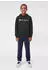 Champion Icons Tonal Hooded Sweatshirt schwarz/offwhite