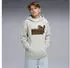 Puma Essentials Logo Lab Relaxed Hoodie honig/grau/schwarz