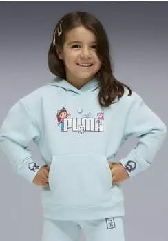 Puma X Gabby's Dollhouse Relaxed Graphic Hoodie TR Kapuzensweatshirt (634928_48) fresh water