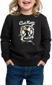spreadshirt Miraculous Stronger Together Kinder Premium Pullover schwarz
