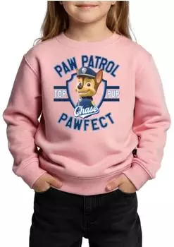 spreadshirt Paw Patrol Chase Pawfect Kinder Premium Pullover rosa