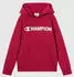 Champion Legacy Boy Big Logo Hoodie Sweatshirt Standard Fit (307253) rot