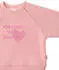 Liliput Sweatshirt Wenn es regnet sind alle Schaukeln frei mit Rundhalsausschnitt (44028715) rosa