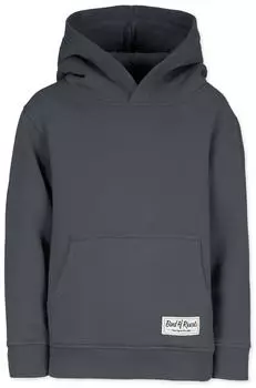 Band of Rascals Plain Kapuzenpullover aus Bio-Baumwolle (HS0042025) dark-grey