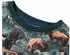 vidaXL Kinder Sweatshirt mit Waschbär und Fuchs Print (12980) marineblau