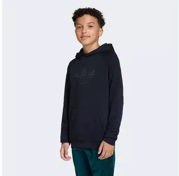 Adidas GFX TR LO HO Kapuzensweatshirt anthrazit/schwarz