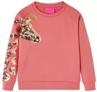 vidaXL Kinder-Sweatshirt Altrosa 92