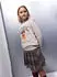 Name It NKFRYCCA LS NREG SWEAT WH BRU BOX Hoodie (13249371) cement