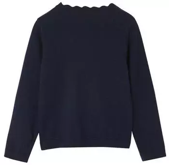 Vertbaudet Girls Basic Pullover marine