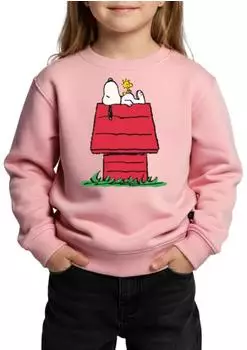 spreadshirt Mickey & Minnie Kinder Premium Pullover (D300784410P1434-81297-app1249-size87) rosa