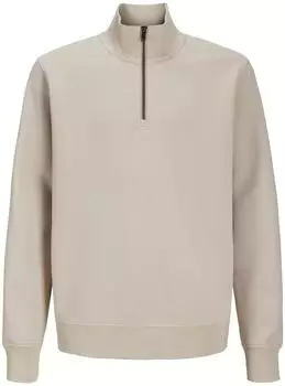 Jack & Jones JJEBRADLEY Sweat Half Zip NOOS JNR Sweatshirt Relaxed Fit (12274854) moonbeam