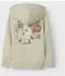 Name It NKMKILIAN SWE WH BRU PS Sweatshirt Regular Fit (13245136) dunkelbeige/hellrot/schwarz/weiß