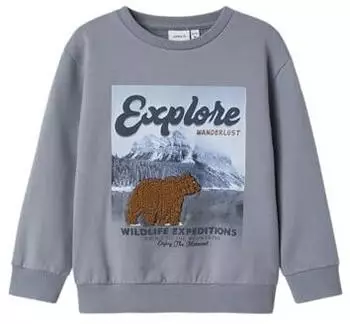 Name It Nmmoran Ls Nreg Sweatshirt (13247926) tradewinds