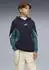 Puma Essentials Block Hoodie Regular Fit (692513-16) navy blue/grün