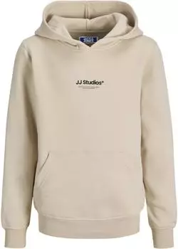Jack & Jones JJESOHO SWEAT HOOD NOOS JNR Kapuzensweatshirt Relaxed Fit (12279109) moonbeam
