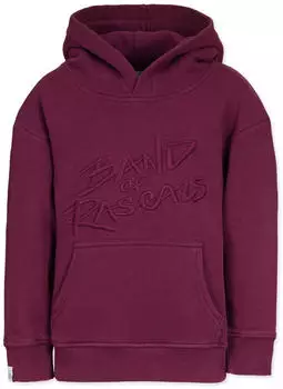 Band of Rascals Kapuzenpullover aus Bio-Baumwolle (HS0055) bordeaux
