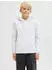 Jack & Jones JORBLEECKER BRANDING SWEAT HOOD BF JNR Kapuzensweatshirt (12286809) bright white