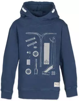 Band of Rascals Basic Kids Hoodie in Bio-Baumwolle (HS0039114) blue