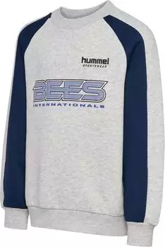 Hummel hmlJR Oversize Iconic Bees Sweatshirt (232596-2010) light grey melange