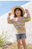 Blue Seven Sweatshirt (957070) azur/grün/orange/rosa