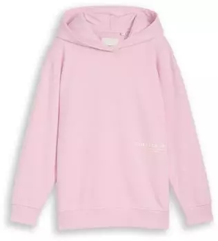 Tom Tailor Oversized Sweatshirt mit R&uuml;ckenprint (1050077) pastellorange/rosa/offwhite