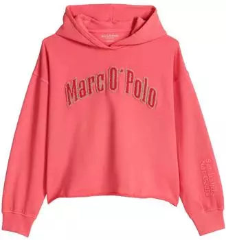Marc O'Polo Sweatshirt mit flauschiger Logo-Applikation (59526910) rot