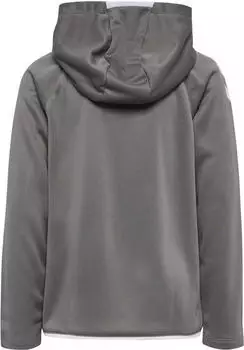 Hummel hmlCORE 2.0 Zip Hoodie Kids (230854) steel gray/white
