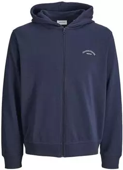 Jack & Jones Jjcollege Logo Sweat Zip Hood Mni (12296256) navy blazer