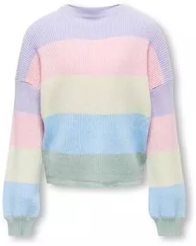 Only KOGSANDY L/S Stripe Pullover KNT NOOS Strickpullover lavendula