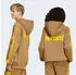 Adidas J FN HD Hoodie Sweatshirt (KR1751) brown desert/yellow