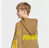 Adidas J FN HD Hoodie Sweatshirt (KR1751) brown desert/yellow