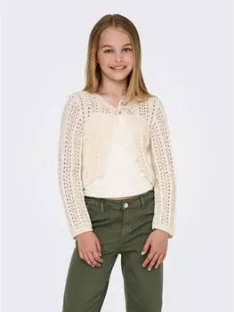 Only KOGMARINA LIFE 3/4 CROP V-NECK KNT NOOS Strickjacke (64623964) birch