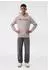Champion Sportwear Hoodie Standard Fit Kapuzensweatshirt (55543809) navy/taupe