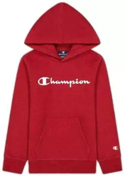 Champion Legacy Classic Logo Kapuzenpullover (306874) karminrot