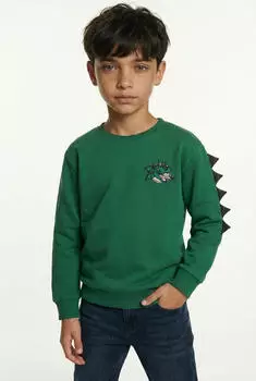 Name It NMMKETIL LS NREG SWEAT UNB Sweatshirt Regular Fit (91148329) verdant green