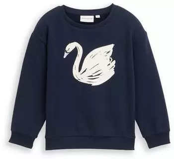 Tom Tailor Sweatshirt mit Print (1035202) navy/grau/weiß