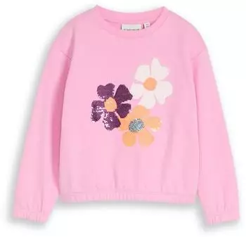 Tom Tailor Sweatshirt mit Party-Panda-Print pink