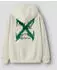 Name It NKMKEMUEL LS SWE WH BRU BOX PS NOOS Kapuzensweatshirt Regular Fit dunkelgrün/schwarz/offwhite