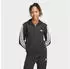 Adidas Essentials Full Zip Hoodie Sweatshirt (KC8735) schwarz/weiß