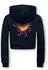 Only KOGCOOPER LIFE LOVE LS HOOD FR SWT Kapuzensweatshirt Regular Fit (15364630) navy blazer print:walking heart/pink yarrow/gold