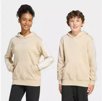 Adidas Essentials Hoodie Sweatshirt (KD6668) crystal linen/wei&szlig;
