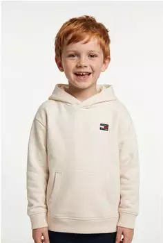 Tommy Hilfiger Sweatshirt Rundhalsausschnitt Regular Fit (KS0KS00757YBH) ancient white