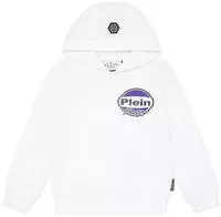 Sweatshirt PHILIPP PLEIN "Racing Verziert", Herren, Gr. 6, 01, wei&szlig;,...