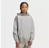 Adidas Loose Full Zip Fleece Kapuzensweatshirt graumeliert