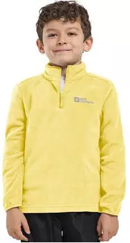 Jack Wolfskin Taunus Halfzip Kids Fleecepullover (1605555) lemon ice