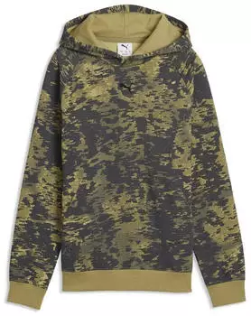Puma Essentials Fleece Relaxed Hoodie (68977107) khaki/schwarz