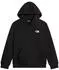 The North Face Teen Evolution Simple Dome Pullover Hood Kapuzensweatshirt (NF0A8CV6JK3) schwarz